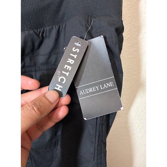 NWT Audrey Lane Cargo Shorts Summer Hiking Casual Black Size 2X - Picture 3 of 7